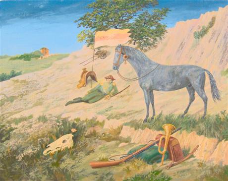 An Officer, Dreaming of His Mistress