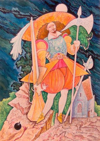  A Sentry at his Post