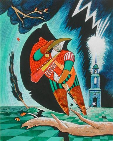 A Musketeer and Thunderstorm